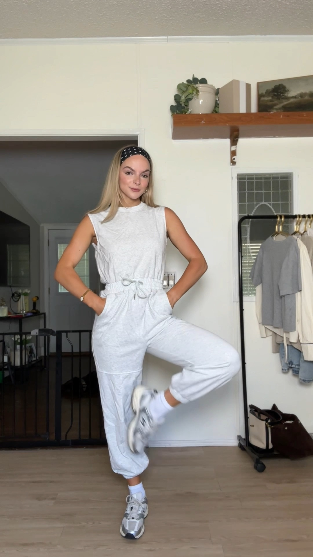 Mom outfit easy outfit chic style sporty jumpsuit spring outfits women travel outfit 

#LTKootd #LTKmomlife #LTKSeasonal