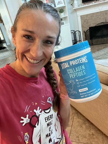 Collagen peptides add 10-20g of protein to your diet that you can’t even taste! I put this in my morning coffee for early morning protein!

Currently ON SALE on Amazon! 

#LTKfindsunder50 #LTKsalealert #LTKfitness