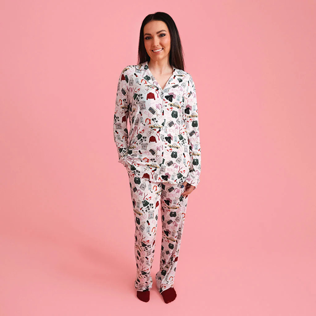 Gossip Girl Women's Luxe Pajama Pant Set | Posh Peanut
