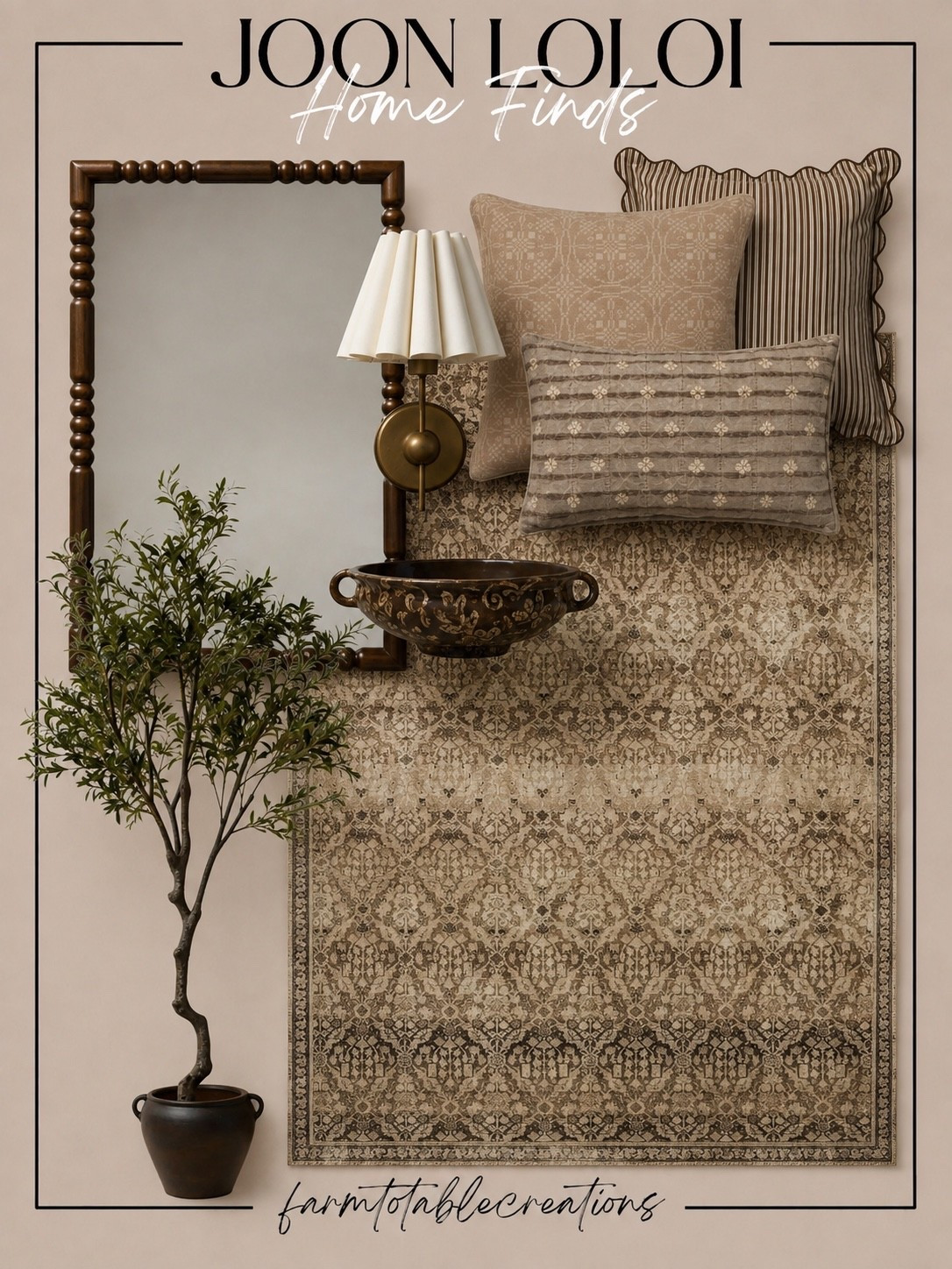 Joon Loloi Home Finds Worth Saving

A collected mix of warm neutrals, vintage-inspired details, beautiful texture, and timeless pieces that make a home feel effortlessly pulled together. These Joon Loloi finds are perfect for creating that cozy, designer-inspired look.

Follow @farmtotablecreations on Instagram for more home finds and styling inspiration.

#JoonLoloi #HomeFinds #NeutralHomeDecor #DesignerInspired #CozyHome #LivingRoomDecor #HomeDecor #RugInspiration #PillowCovers #ModernOrganicHome

#LTKHome #LTKSeasonal