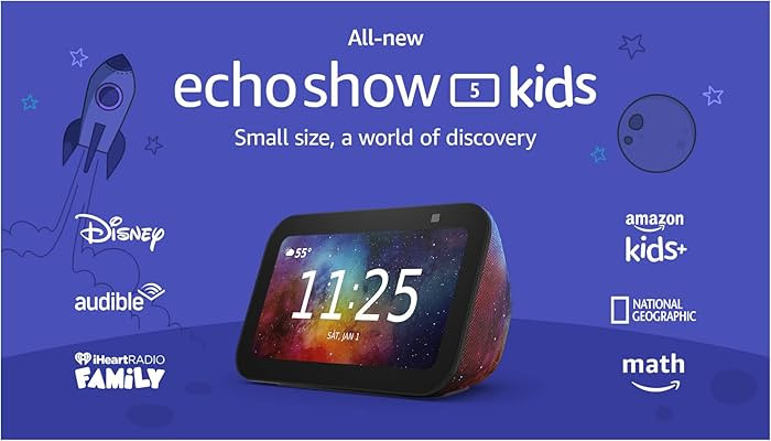 Echo Show 5 (3rd Gen, 2023 release) Kids | Smart display for kids, with learning and entertainmen... | Amazon (US)