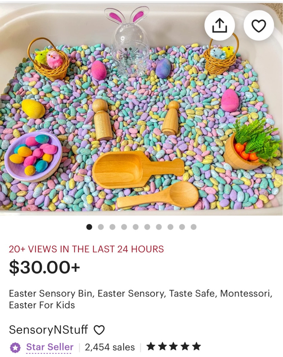Easter sensory bin 

#LTKSeasonal #LTKkids #LTKunder50