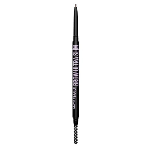 Maybelline Express Brow Ultra Slim Eyebrow Makeup, Brow Pencil with Precision Tip and Spoolie for Defined Eyebrows, Ash Brown (Packaging May Vary) | Amazon (US)