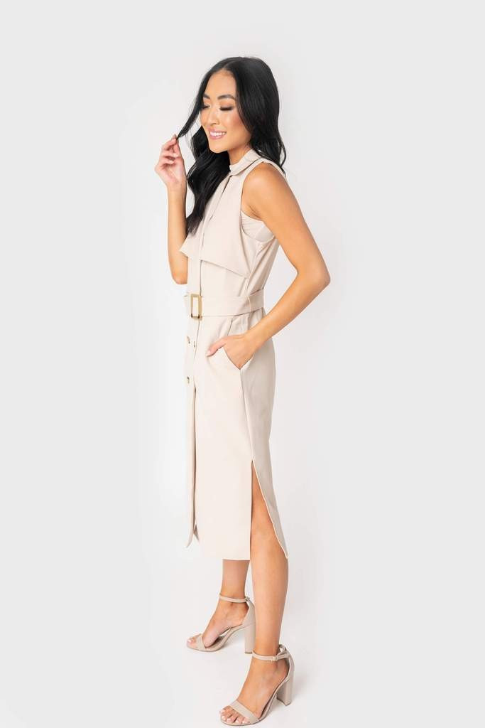 Jennifer Trench Duster Dress | Gibson