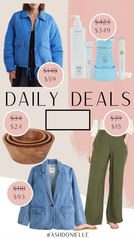 Daily Deals - Spring outfit inspo - Casual outfits - Beauty finds - Cute jackets - Sale  - Old navy sales - Wooden bowls on sale - Skincare on sale - Cute jackets  on sale - Spring fashion 


#LTKbeauty #LTKSeasonal #LTKstyletip