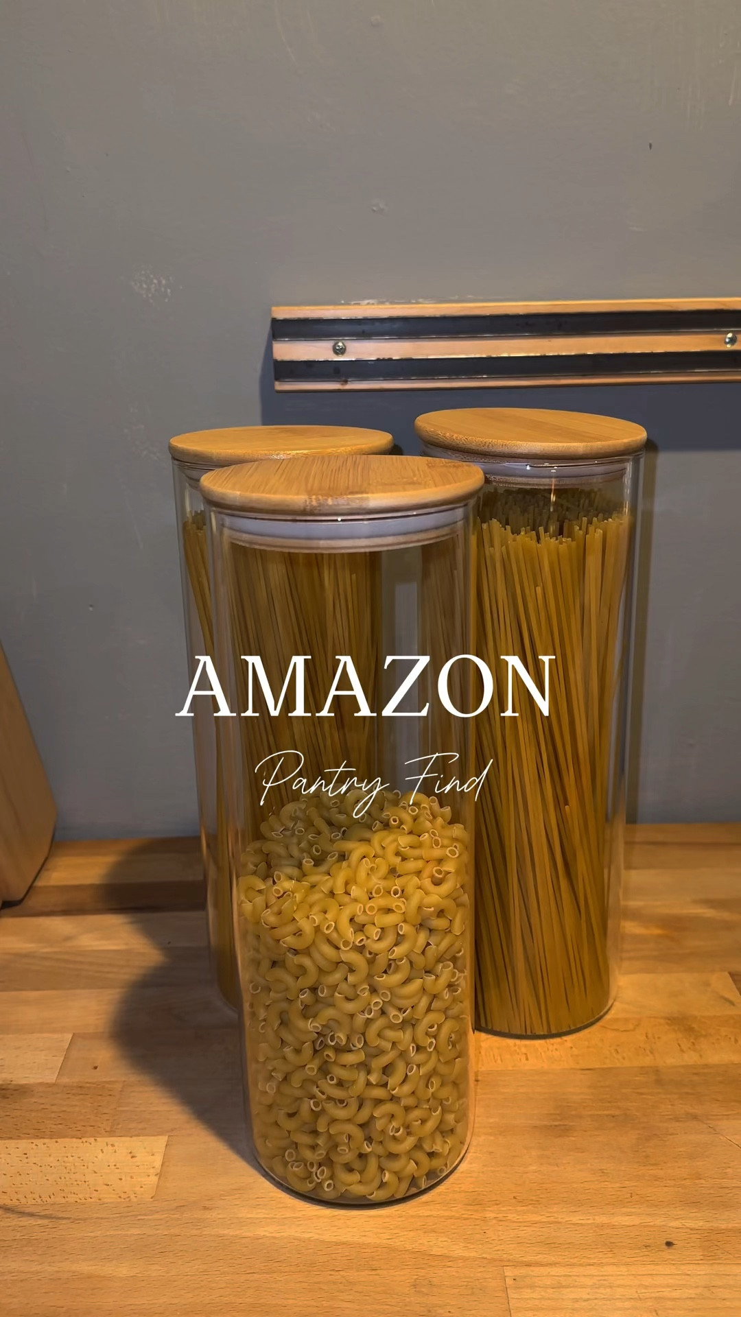 Spaghetti Comfa Storage

Refreshing my Kitchen with Simple and Modern Touches.
Just added this set of three sleek jars. 
They’re perfect for keeping my kitchen organized and stylish. 
I’m shifting towards a modern look, moving away from the traditional setup. 
If you’re interested, you can shop for these and more through the link in my bio (LTK).

#LTKGiftGuide #LTKfindsunder50 #LTKMostLoved