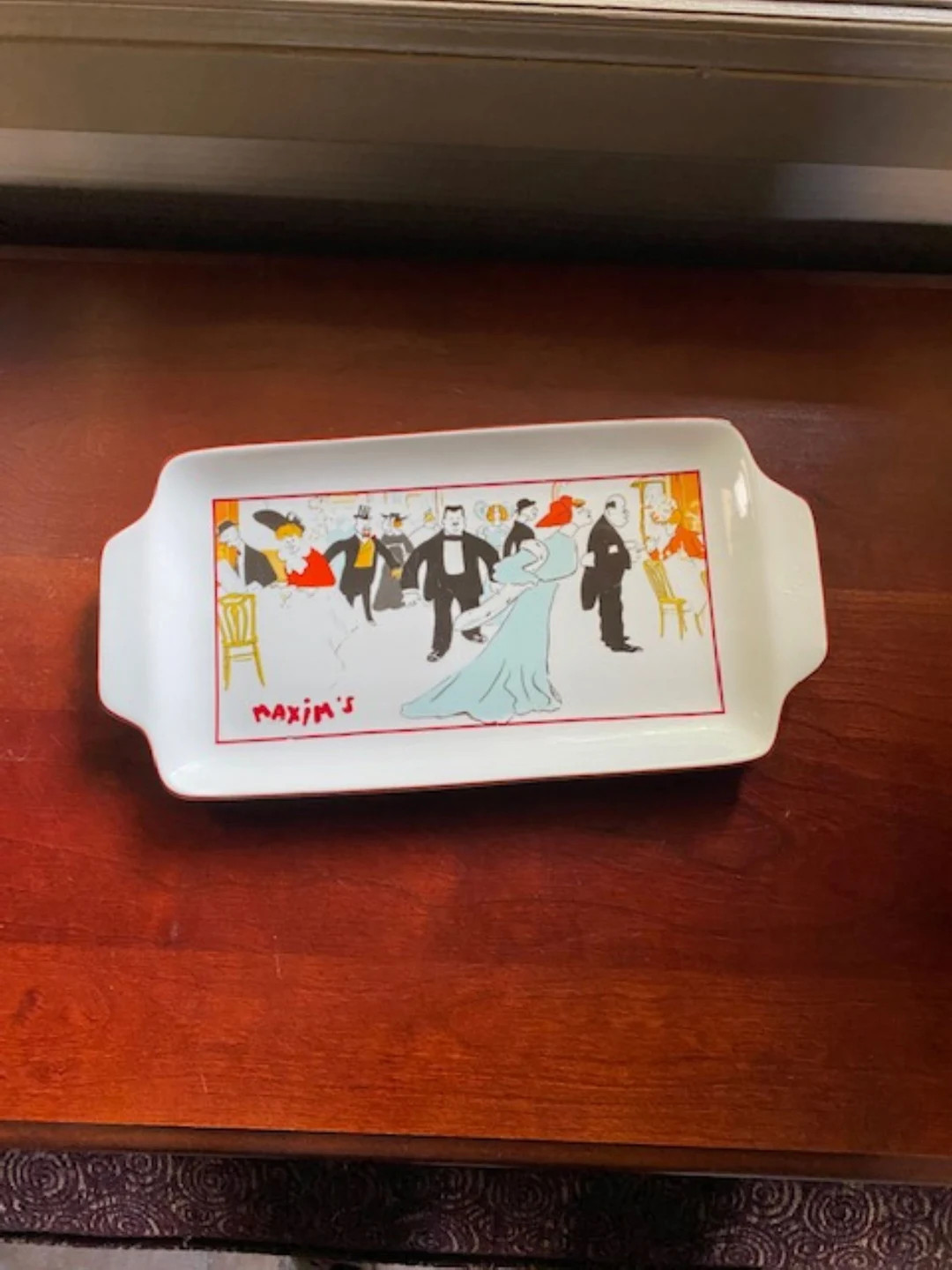 French Vintage Maxim's Porcelain Plate - Etsy | Etsy (US)