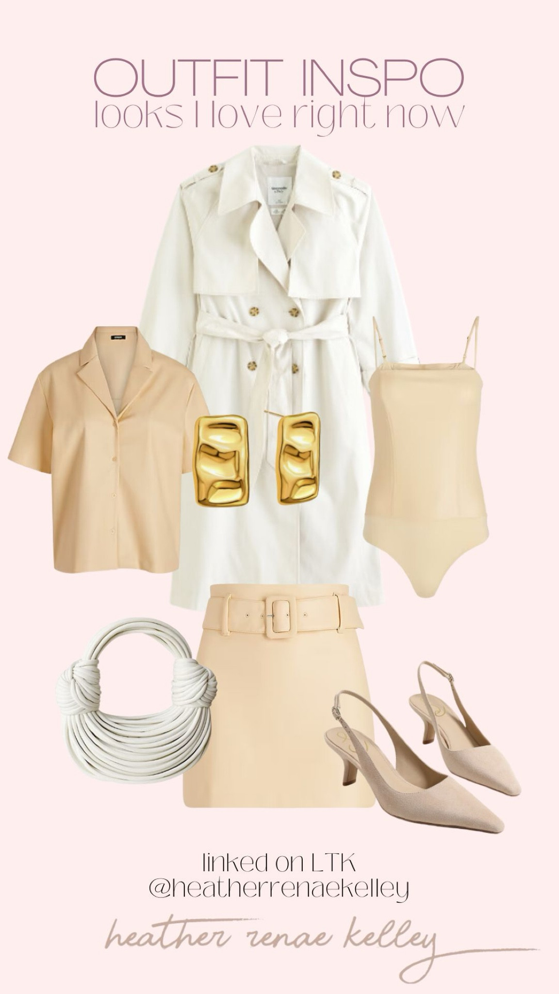 Outfit Inspo




Neutrals / affordable / trending / workwear / spring looks / inspo / shop this look / ootd 

#LTKstyletip #LTKSeasonal #LTKshoecrush