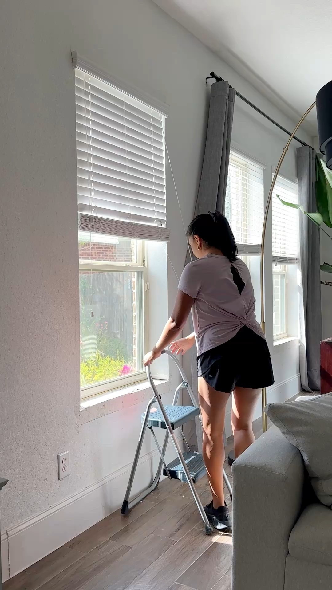 Slit back top. Black speed up high rise shorts. 


#LTKActive