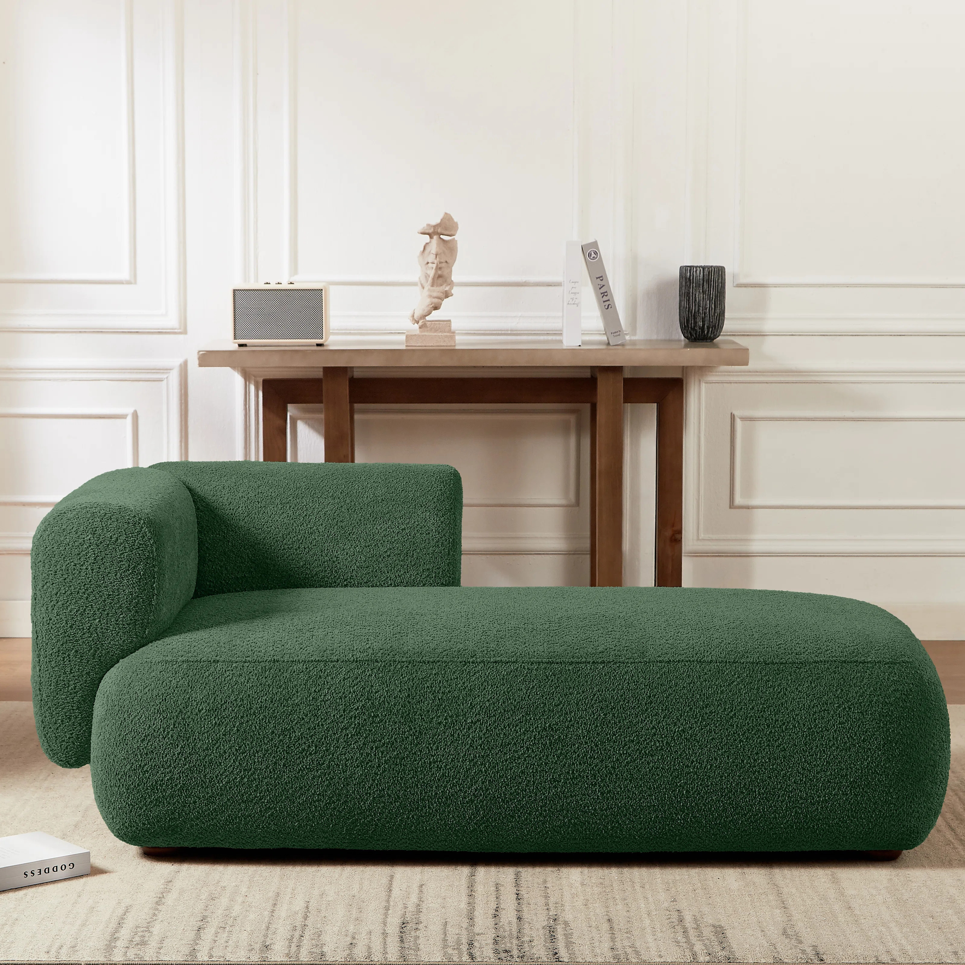 Christinia Upholstered Chaise Lounge | Wayfair North America