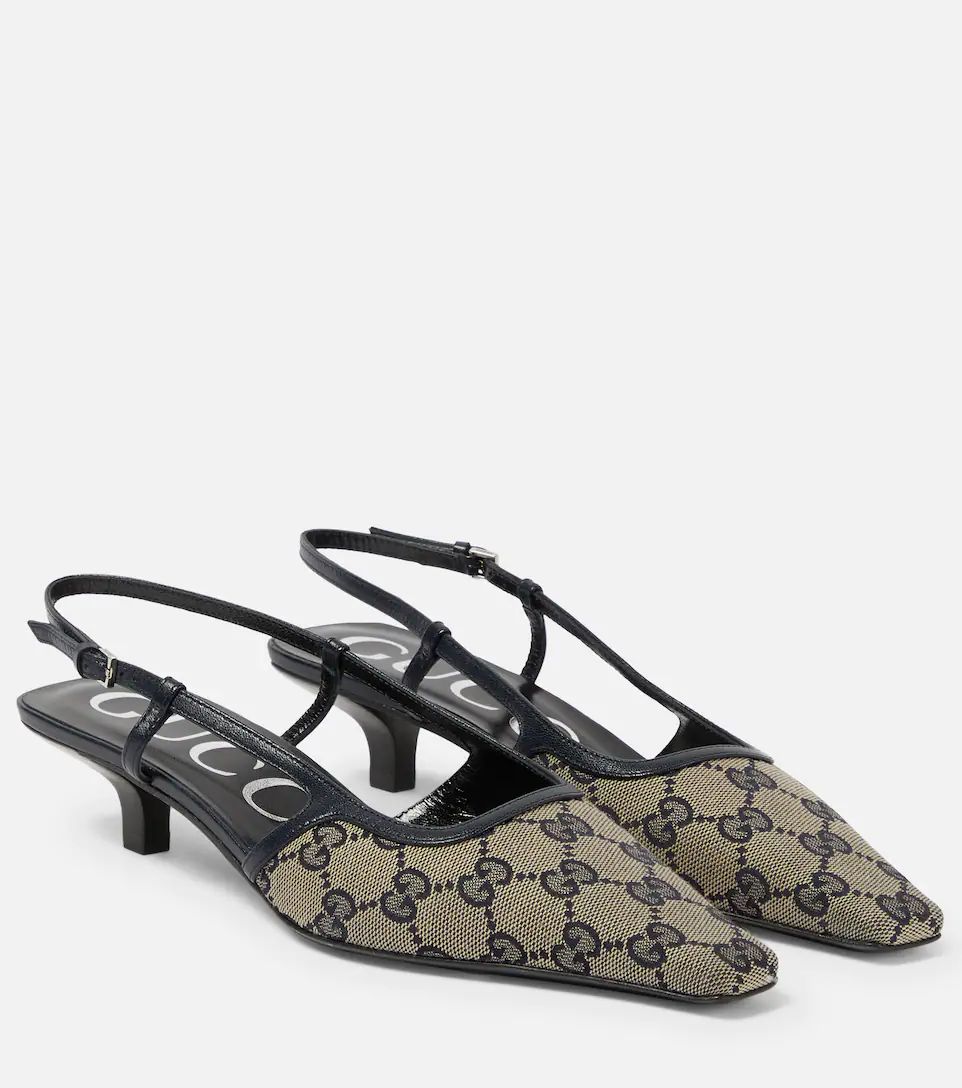 GG Supreme slingback pumps | Mytheresa (US/CA)