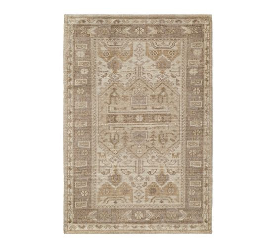 Nicolette Hand-Knotted Wool Rug | Pottery Barn (US)