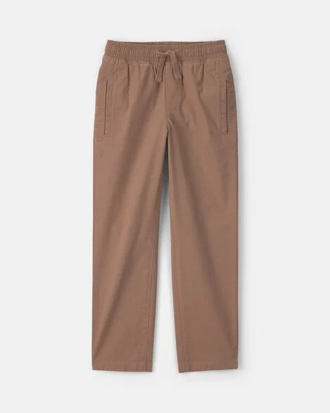 Boys Twill Pants - Brown | Carter's | Carter's Inc