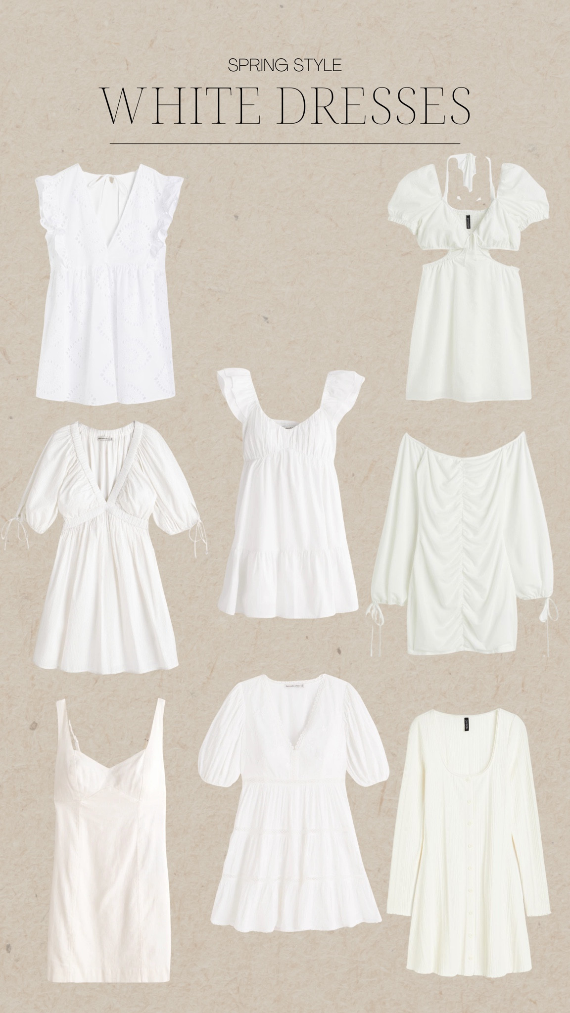 Spring dresses, white dresses, baby shower dresses, casual bride dresses, summer dresses, dresses under $100

#LTKunder50 #LTKunder100 #LTKSeasonal