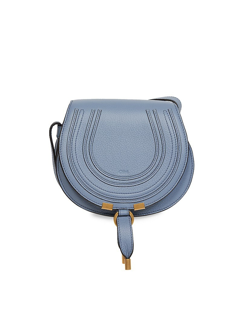 Mini Marcie Leather Saddle Bag | Saks Fifth Avenue