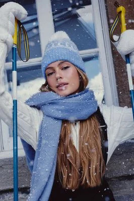 Ski Club Beanie with Pompom | Ardene