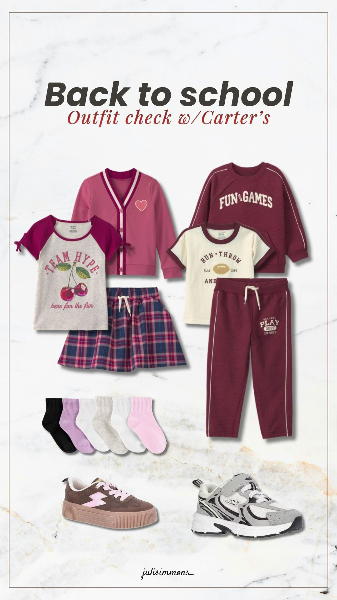 Back to school means new fits around here 🤭🎒 The kids picked out some new favorites from @carters and clearly they were ready to show them off 😂 

Cute, comfy, affordable and ready for the school year. Shop Carter’s back-to-school styles online or in store! 

#kidscarter's #kidsOutfit #schoolOutfit  

 #LTKSaleAlert #LTKKids