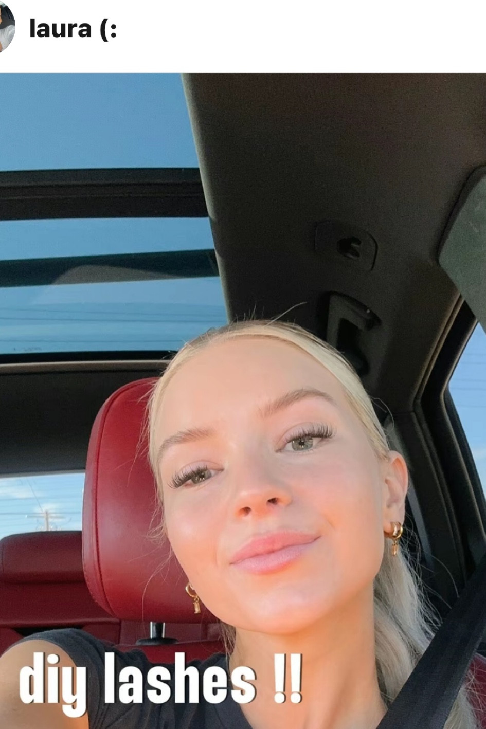 diy lash extensions with clusters!!