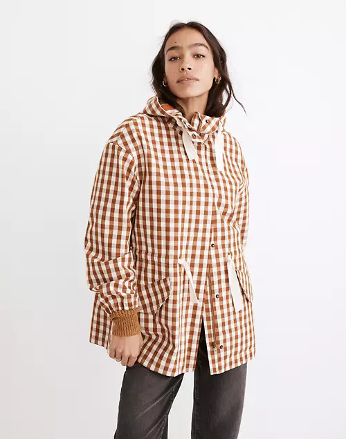 Raincloud Raincoat in Gingham | Madewell