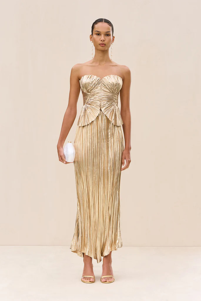 OMID SKIRT - GOLD | Cult Gaia - US