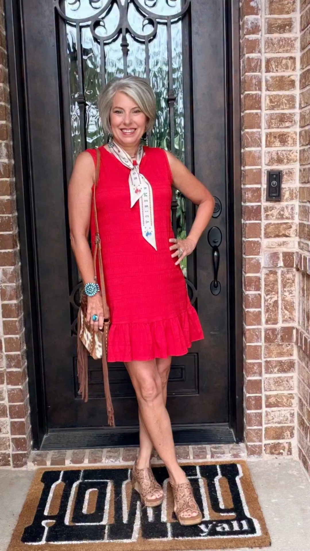 ♥️🤍💙 When your friends join in your Red, White & Blue series… you know it’s going to be a good one. 🇺🇸✨

Because style is even better when it’s shared. ❤️ Wait till the end!

#RedWhiteAndBlueStyle #TexasTrioStyle #StyleAfter50 #fashionover50 #outfitinspiration