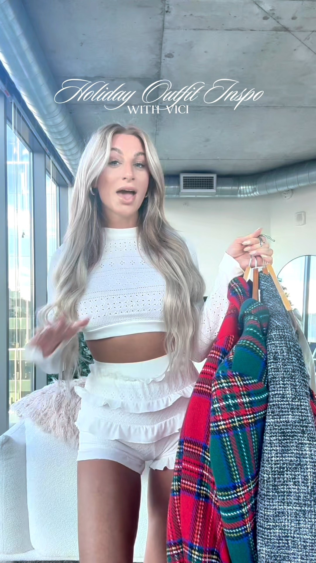 Holiday party outfits! Plaid trend alert❤️💚🎄🎅🏼🎉🍾🫶🏼✨

#LTKgrwm #LTKHoliday #LTKootd