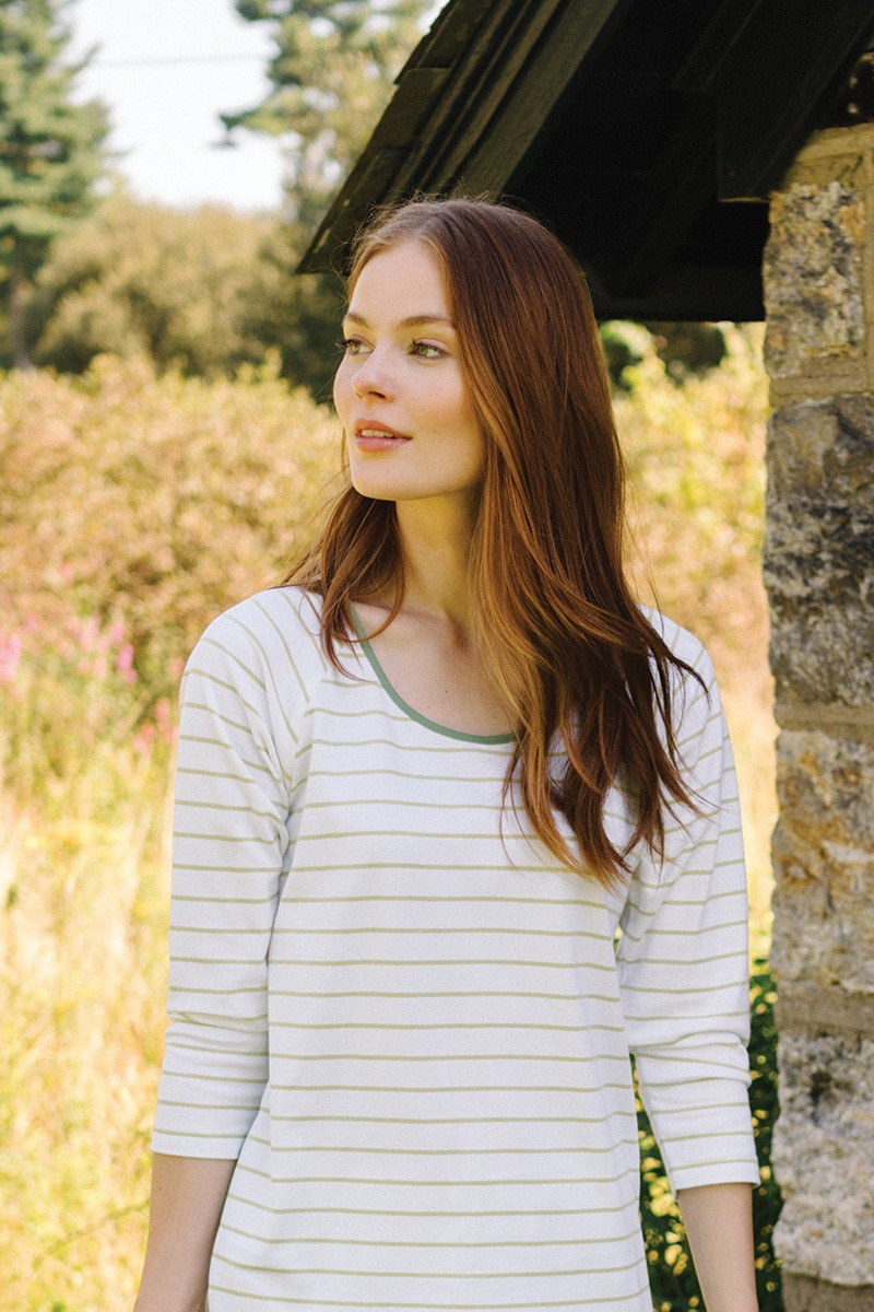 Pima Long-Long Set in Vine | LAKE Pajamas