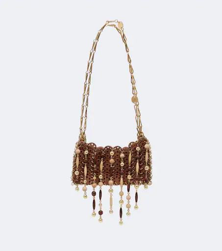 1969 Small wood embellished shoulder bag | Mytheresa (US/CA)