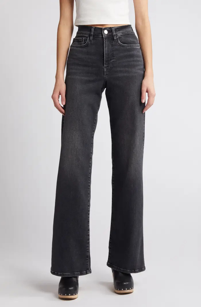 Le Slim Palazzo High Waist Wide Leg Jeans | Nordstrom