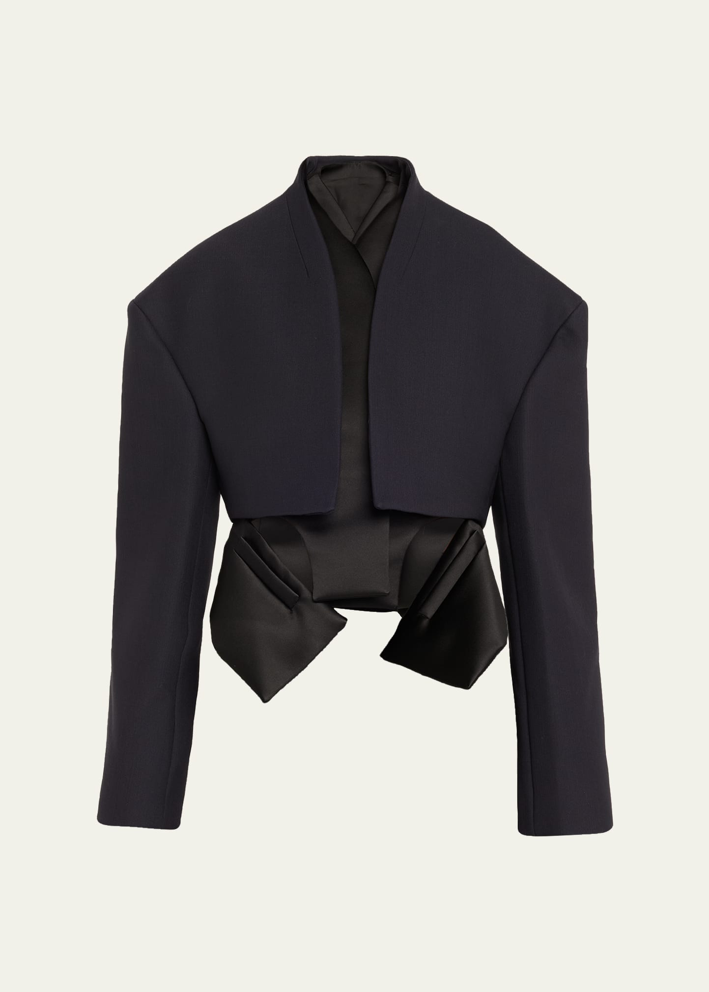 A.W.A.K.E. MODE Oversized Cropped Jacket | Bergdorf Goodman