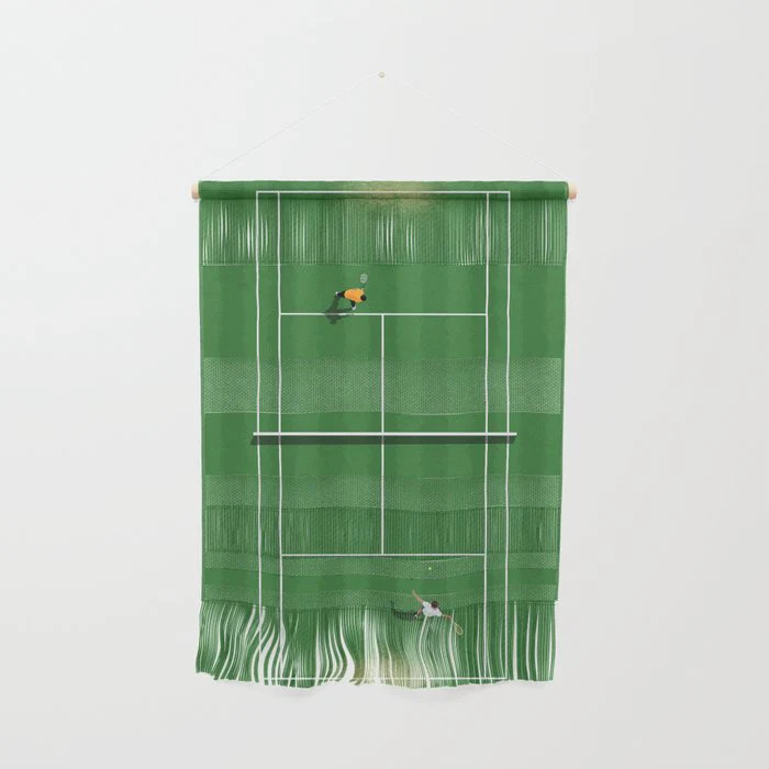 Wimbledon Game Wall Hanging | Society6