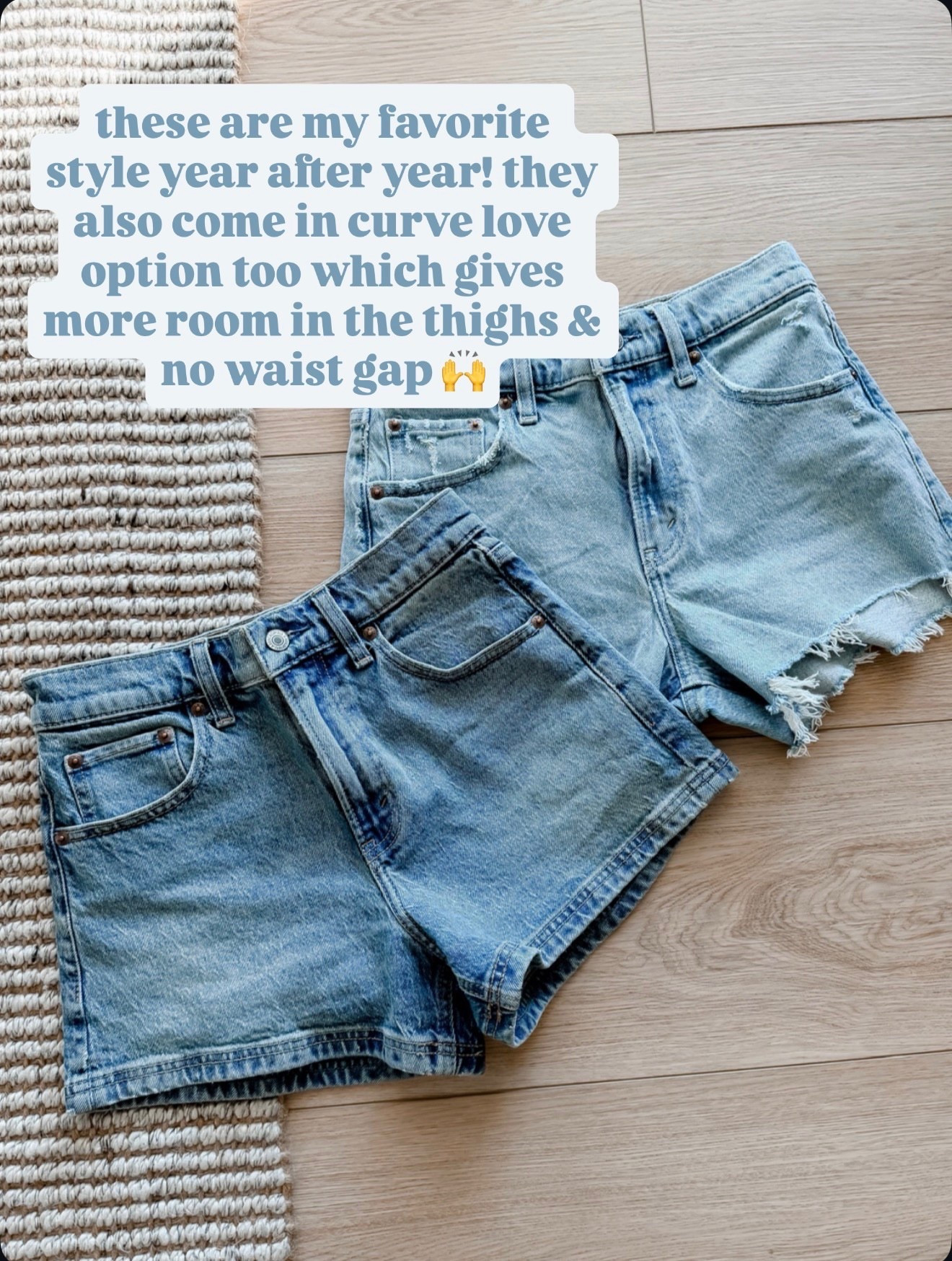 Abercrombie NEW denim shorts! These are my favorite shorts and my go to during the warmer months! So comfy and flattering!

#LTKPetite #LTKSeasonal #LTKmomlife