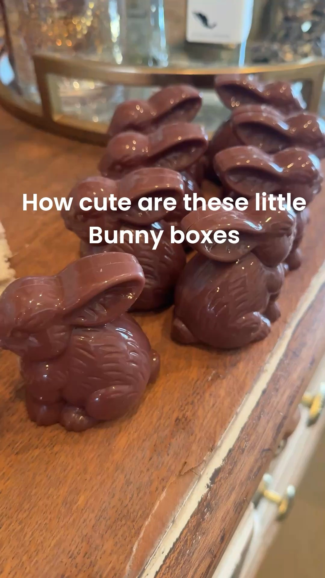Faux chocolate bunnies boxes

Perfect for little treats…
I am going to use for my Easter Brunch at the place settings treat.

How cute with a little necklace or earring in it for girlfriend gifts!




#LTKSeasonal #LTKHome