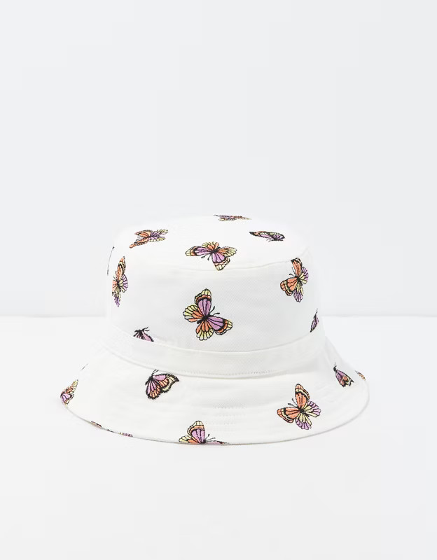 AE Butterfly Bucket Hat | American Eagle Outfitters (US & CA)