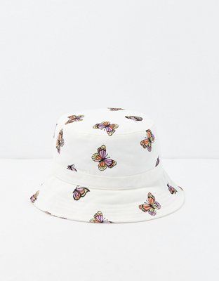 AE Butterfly Bucket Hat | American Eagle Outfitters (US & CA)