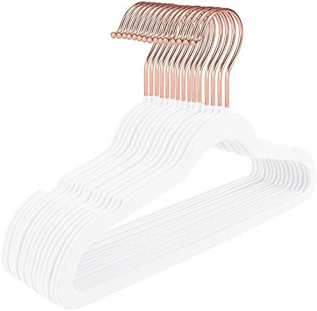 NesTidy Kids Velvet Hangers 60 Pack, 12.5" Non Slip Safe Toddler Clothes Felt Hangers , Space Sav... | Amazon (US)