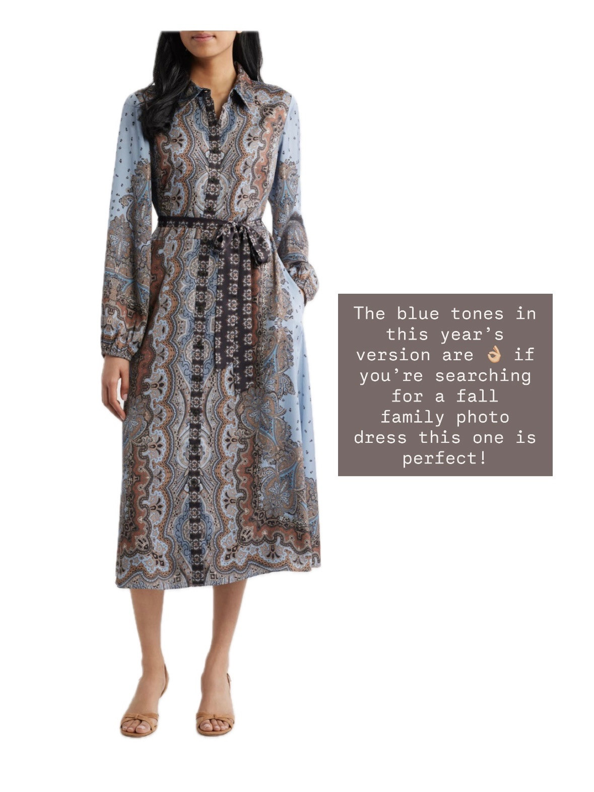 I am obsessed with this dress! It's so pretty in person, and it would make the perfect dress for fall family photos!

Loverly Grey, Nordstrom anniversary sale, NSale, fall dresses, fall family photos 

 #LTKSeasonal #LTKSaleAlert