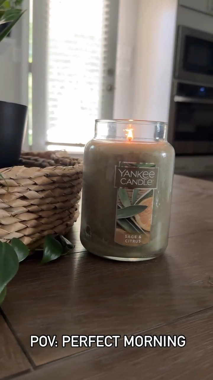 I love a good slow morning. Morning breeze, birds chirping and a good candle. 

I really like this candle from @yankeecandle 

Sage and Citrus: Experience the harmonious blend of earthy sage and zesty citrus with this captivating fragrance. The herbal freshness of sage is beautifully complemented by the bright and uplifting citrus notes, creating a soothing ambiance in any space.

Check out their selection of candles at @yankeecandle 
Shop: https://get.aspr.app/SHgIk

#candles #yankeecandle #perfectmorning #summermornings #gifted