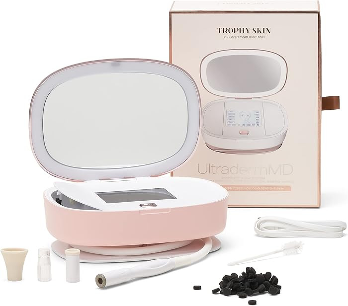 Trophy Skin UltradermMD - 3 in 1 Home Spa Microdermabrasion - Deep Skin Exfoliator Machine with R... | Amazon (US)