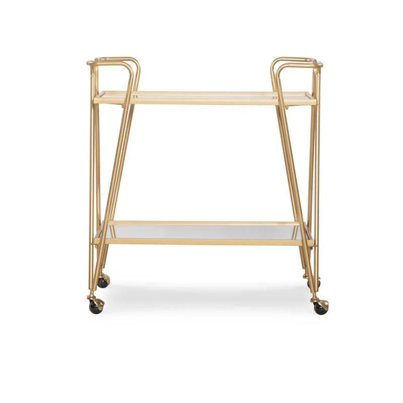 Laurence Mid-Century Bar Cart | Wayfair North America