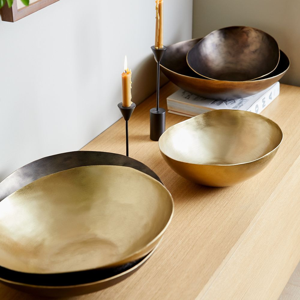 Organic Metal Decorative Collection | West Elm (US)