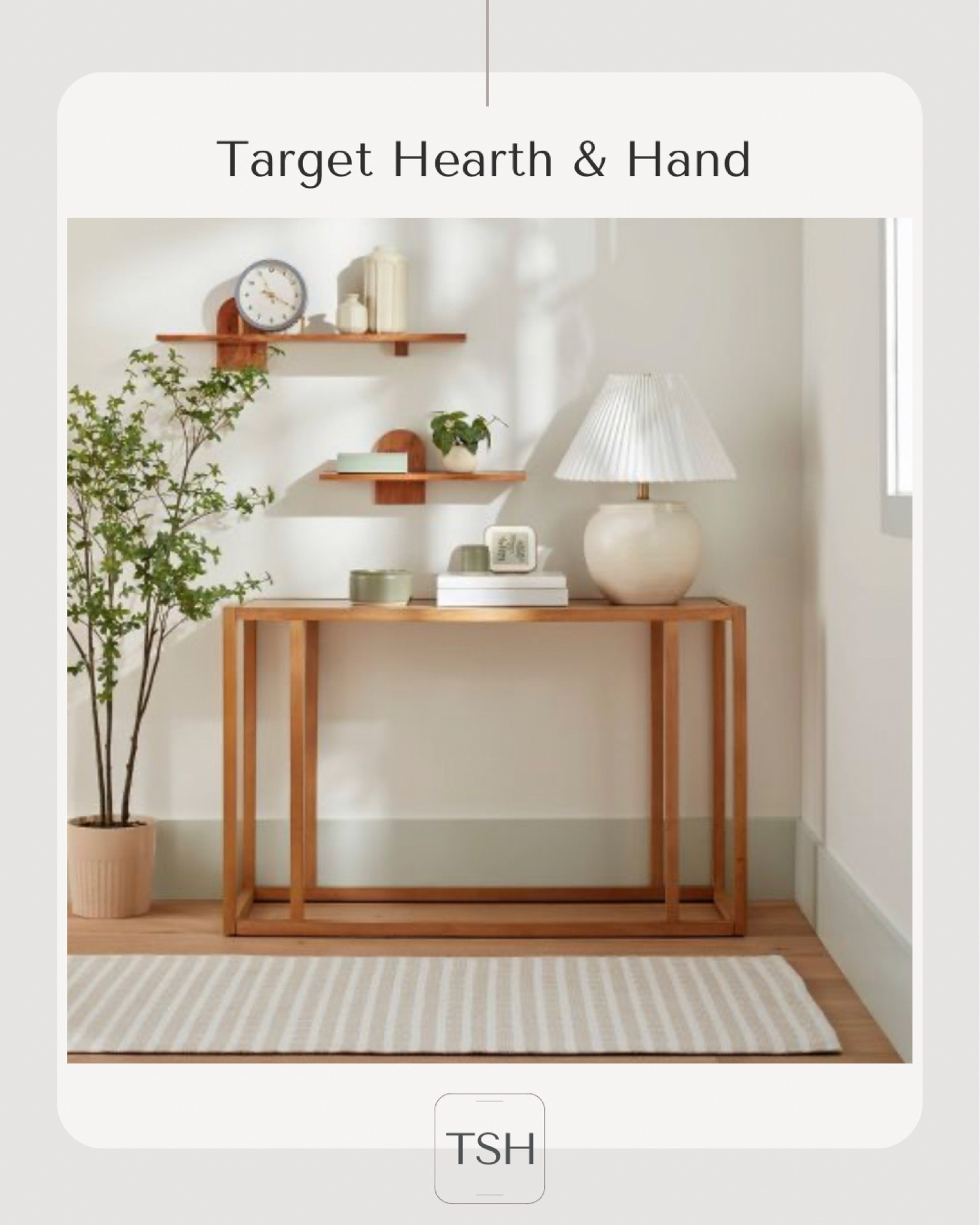 Target Home Decor, Hearth and Hand Magnolia, entryway, console table, living room, table lamp

#LTKunder50 #LTKFind #LTKhome
