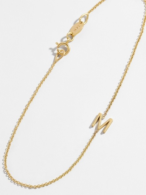 Maya Brenner Mini Letter Bracelet | BaubleBar (US)