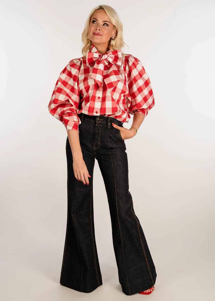 Candy Bow Blouse by Tara Jarmon | Teggy French