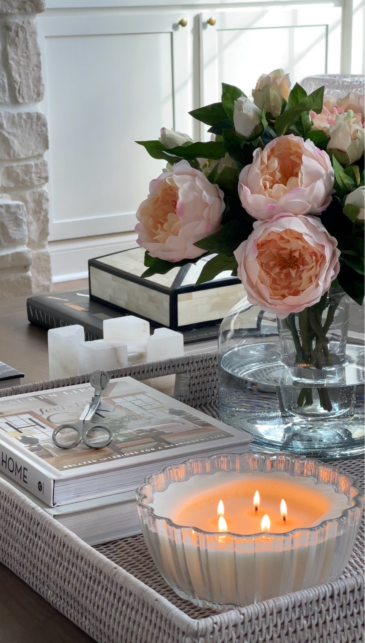 Spring coffee table decor 🌿

Use code: kate20 to save 20% at Alice Lane! 

#LTKHome #LTKFindsUnder50 #LTKSeasonal