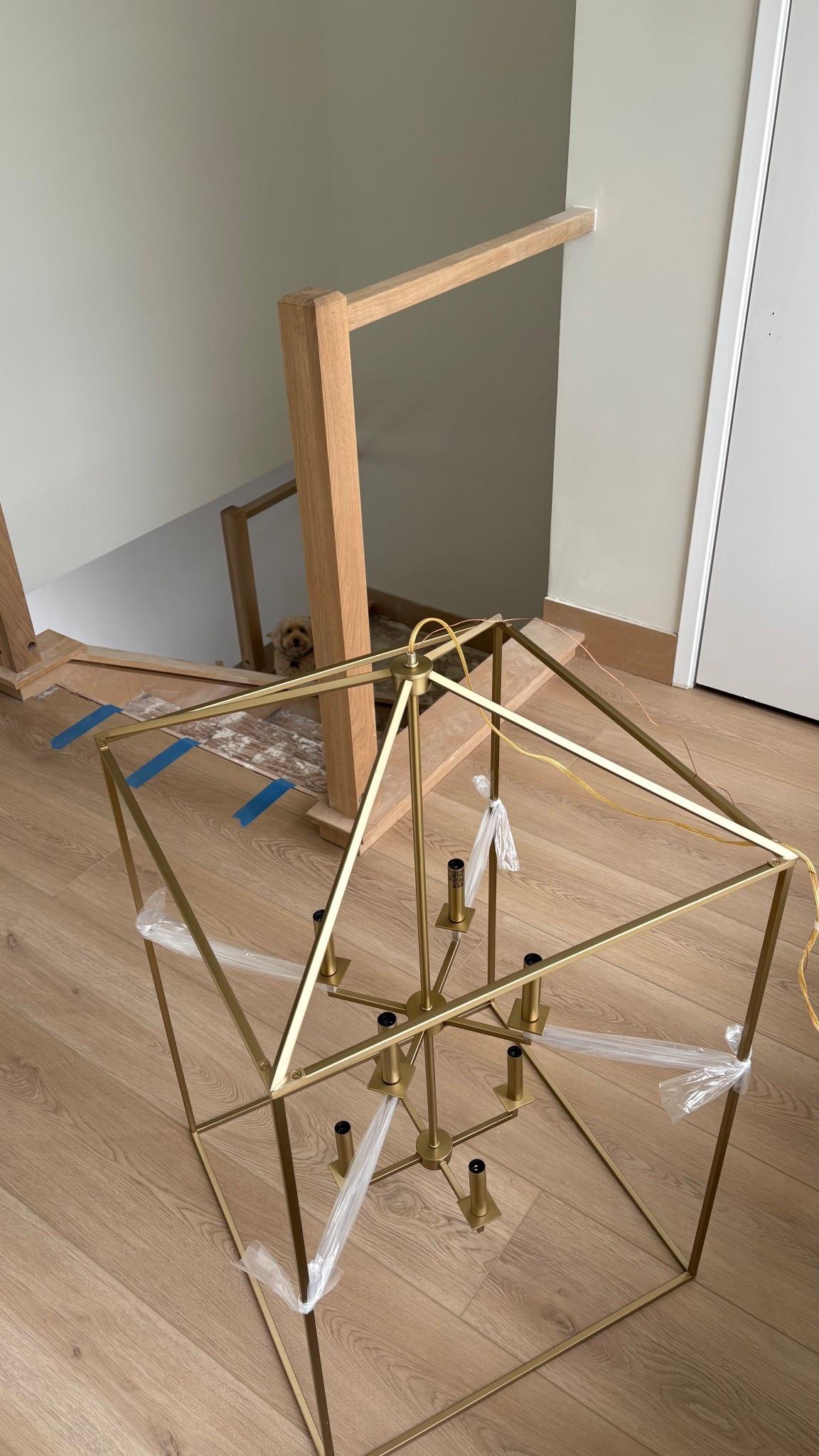 New chandelier 🤩

#LTKHome