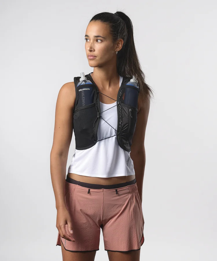ACTIVE SKIN 4  Women's Running Vest with flasks included | Salomon US