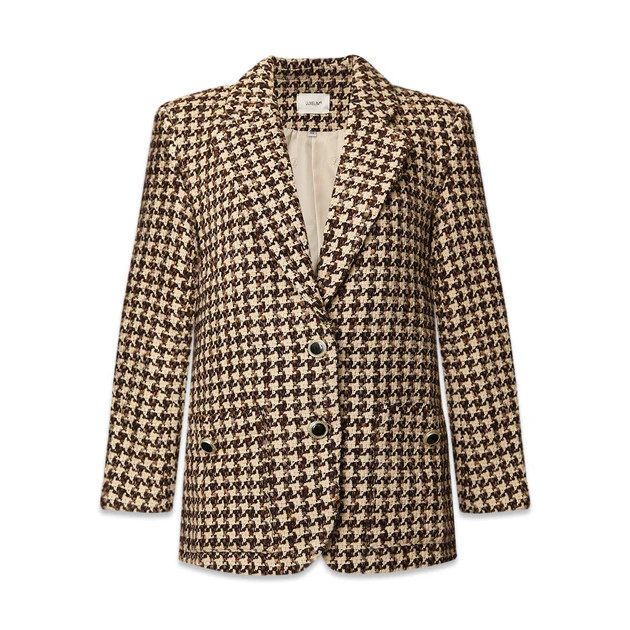 Women's Lauren Wool Blazer | LUXELIM