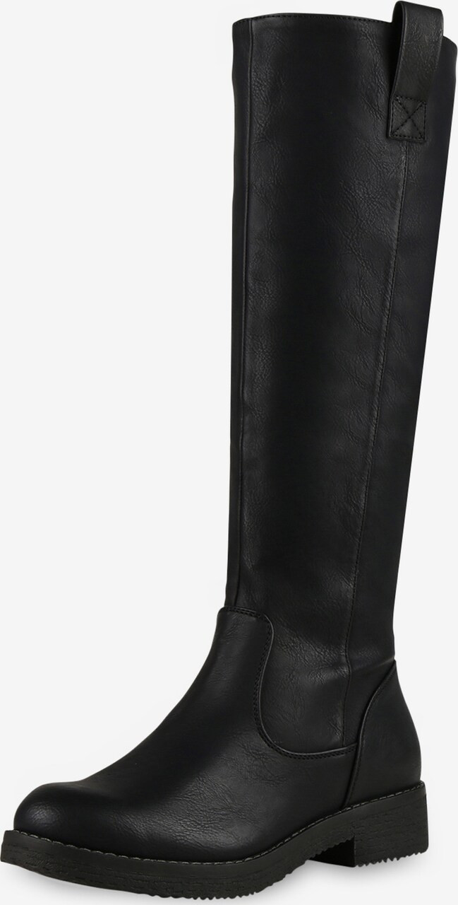 Van Hill Stiefel 'Angela' in Schwarz | ABOUT YOU | ABOUT YOU (DE)