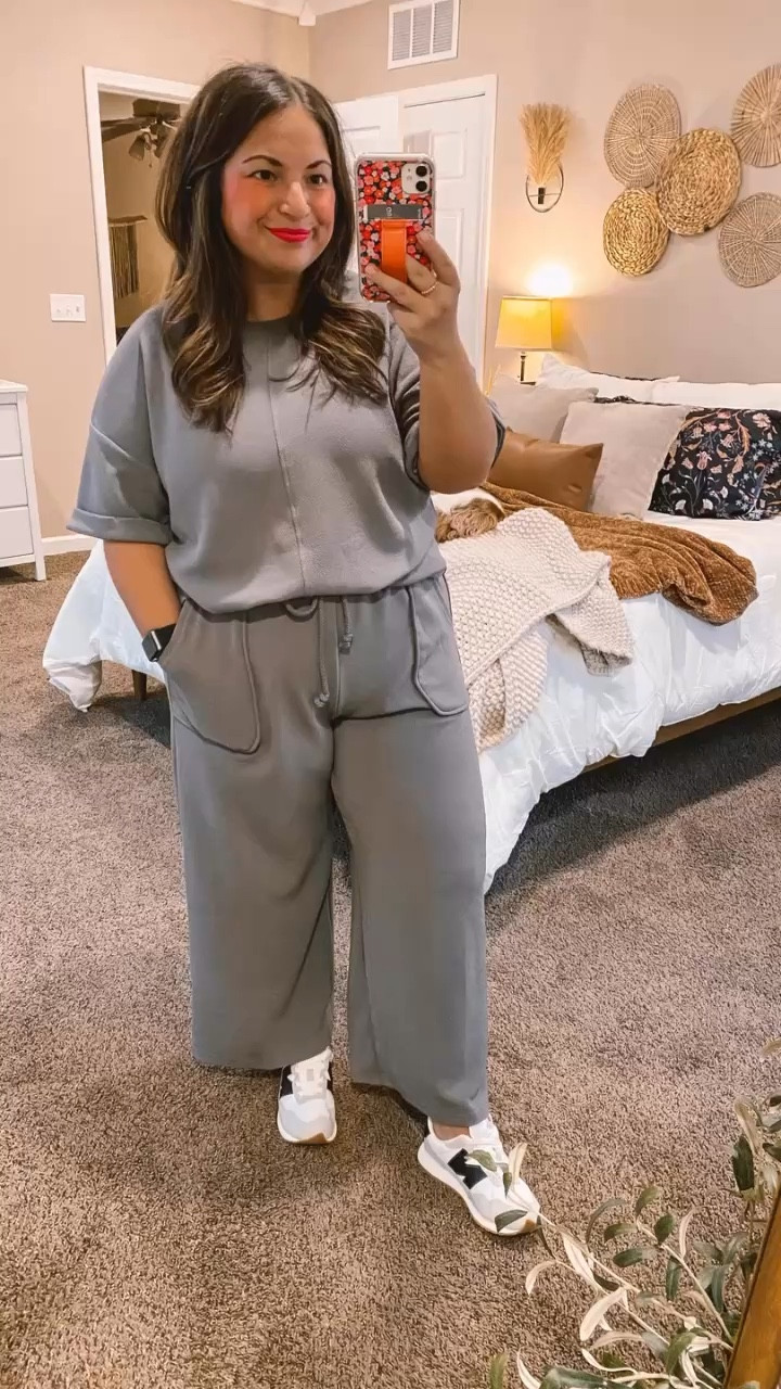 This affordable two-piece set from Amazon is the perfect mix of cute and comfy! 

sneakers: fit true to size // wearing a 3 in kids (linking adult sizes as well)
set: fits true to size // wearing a large 

 #LTKWatchNow #LTKFindsUnder50 #LTKStyleTip